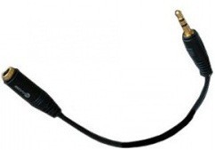 Фото адаптера Fischer Audio AD-213 с 2.5 мм на 3.5 мм