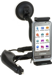 Фото автомобильного держателя для Samsung i900 Omnia (WiTu) c FM трансмиттером