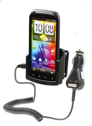 Фото автомобильного держателя для HTC Wildfire S Fix2Car 61213 с зарядкой