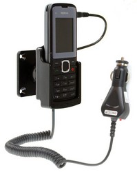 Фото автомобильного держателя для Nokia C1-01 Fix2Car 62163 с зарядкой