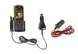 Фото автомобильного держателя для Nokia 3720 Fix2Car 62202 с зарядкой