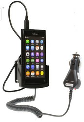 Фото автомобильного держателя для Nokia N9 Fix2Car 62313 с зарядкой