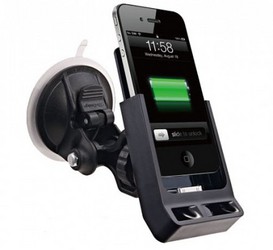 Фото автомобильного держателя для Apple iPhone 4 Ozaki iCarry S