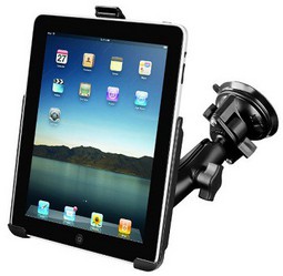 Фото автомобильного держателя для Apple iPad RAM Mount Twist Lock Suction Cup Mount RAM-B-166-AP8U