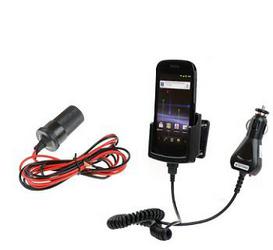 Фото автомобильного держателя для Samsung Nexus S Fix2Car 64202 с зарядкой