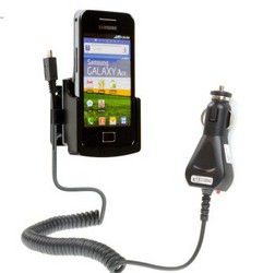 Фото автомобильного держателя для Samsung S5830 Galaxy Ace Fix2Car 64223 с зарядкой
