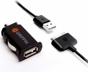Фото автомобильной зарядки для Apple iPhone 3G Griffin PowerJolt Micro