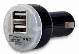 Фото автомобильной универсальной зарядки Avantree Dual USB Car Charger