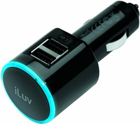 Фото автомобильной универсальной зарядки iLuv iAD219