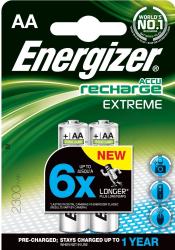 Фото аккумуляторной батарейки Energizer Extreme LR6 FSB2