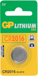 Фото литиевых элементов питания GP CR2016-BC1
