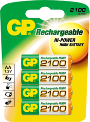Фото аккумуляторной батарейки GP 210AAHC-UC4 PET-G