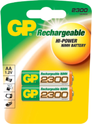 Фото аккумуляторной батарейки GP 230AAHC-UC2 PET-G