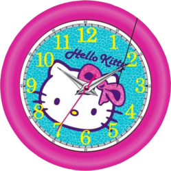 Фото настенных часов Hello Kitty 41250