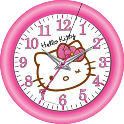 Фото настенных часов Hello Kitty 41256
