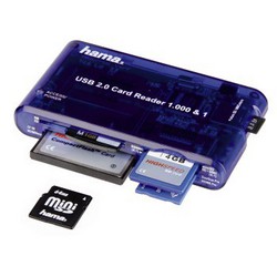 Фото cardreader Multicard Reader Hama 1000 & 1 H-55350