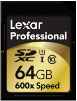 Фото флеш-карты Lexar SD SDHC 64GB UHS-I Professional 600X