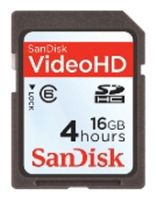 Фото флеш-карты SanDisk SD SDHC 16GB Class 6 Extreme HD Video