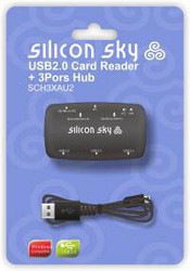 Фото cardreader Card Reader Silicon Sky Multi-function SCH3XAU2