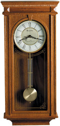 Фото настенных часов Bulova C4419 с маятником