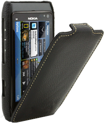 Фото кожаного чехла для Nokia N8 Aksberry