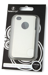 Фото металлического чехла для iPhone 4 Fonerange FSIP4CS хромированный