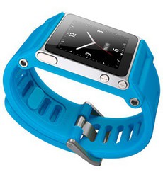 Фото браслет для apple ipod nano 6g tiktok cyan