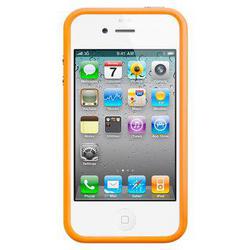 Фото пластикового чехла для iPhone 4 Bumper Case Orange MC672ZM/A