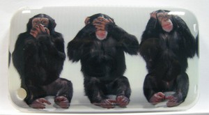 Фото пластикового чехла для iPhone 3G с рисунком Вид 1 накладка на заднюю часть пластик