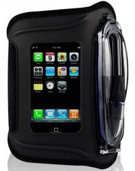 Фото подводного чехла для iPhone H2O Audio Amphibx Waterproof Armband WA1-5A1