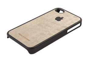Фото пластикового чехла для iPhone 4 Man Wood Natural Mi444