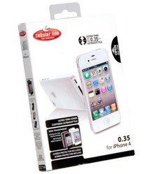 Фото пластикового чехла для iPhone 4S Cellular Line 035