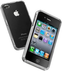 Фото пластикового чехла для iPhone 4S Cellular Line Invisible Case