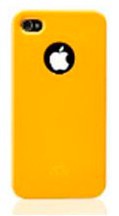Фото пластикового чехла для iPhone 4 iCover Glossy Yellow