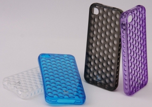 Фото пластикового чехла для iPhone 4 Voorca Bead Case