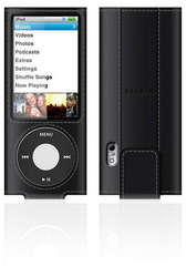 Фото кожаный чехол для apple ipod nano 5g belkin f8z557cw