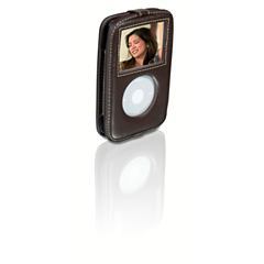 Фото кожаный чехол для apple ipod video philips