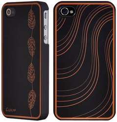 Фото чехла для iPhone 4S Luxa2 LHA0055 карбонный