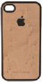 Фото пластикового чехла для iPhone 4 Man Wood Natural Mi458
