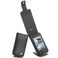 Фото кожаного чехла для LG KC910 Renoir вертикальный флип