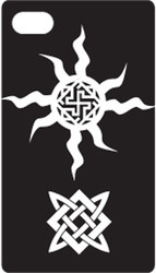 Фото накладки на заднюю часть Etne Славянский символ