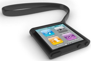 Фото силиконовый чехол для apple ipod nano 6g griffin wristlet gb02018