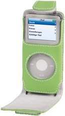 Фото кожаный чехол для apple ipod nano hama bravo