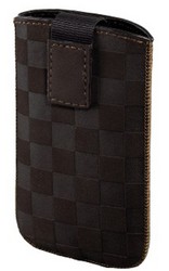 Фото чехла с вытяжной лентой для Samsung S8000 Jet HAMA Velvet Pouch Square