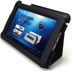 Фото чехла-подставки для планшета Huawei MediaPad 7 Lite Untamo UHUAMPADBL кожаный