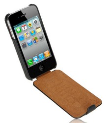 Фото кожаного чехла для iPhone 4 iCarer Fashion