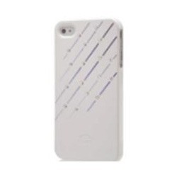 Фото пластикового чехла для iPhone 4 iCover Design Swarovski IP4-SW1-W пластик