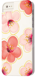 Фото накладки на заднюю часть iCover Cherry Blossoms IP5-HP/W-CR/R