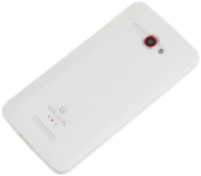 Фото накладки на заднюю часть для HTC Butterfly Imuca силикон + защитная пленка и стилус