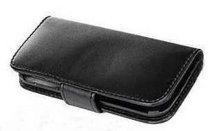 Фото кожаного чехла для Nokia N97 mini Clever Case Premium вертикальный флип